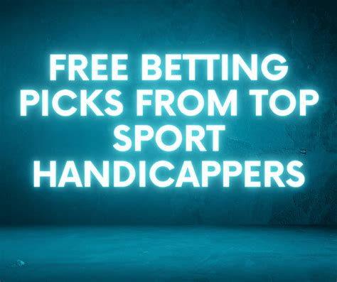 Free Sports Predictions, News & Handicappers.